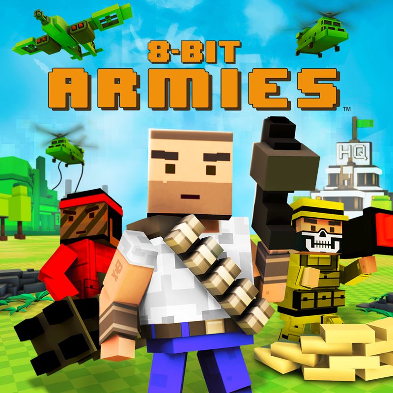8-Bit Armies box art for Playstation 4